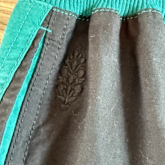 Free People FP Movement Mesmerize Me Colorblock Cargo Pants Size S Spruced Up - Picture 11 of 16